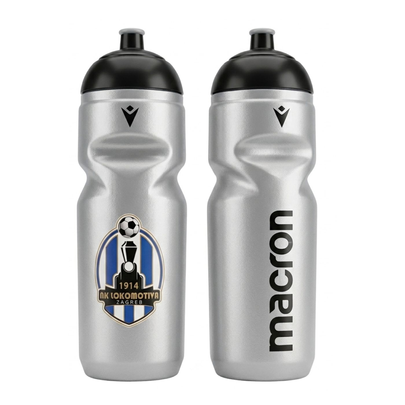 Sportska bočica Macron NK Lokomotiva (Siva / 500 ml)